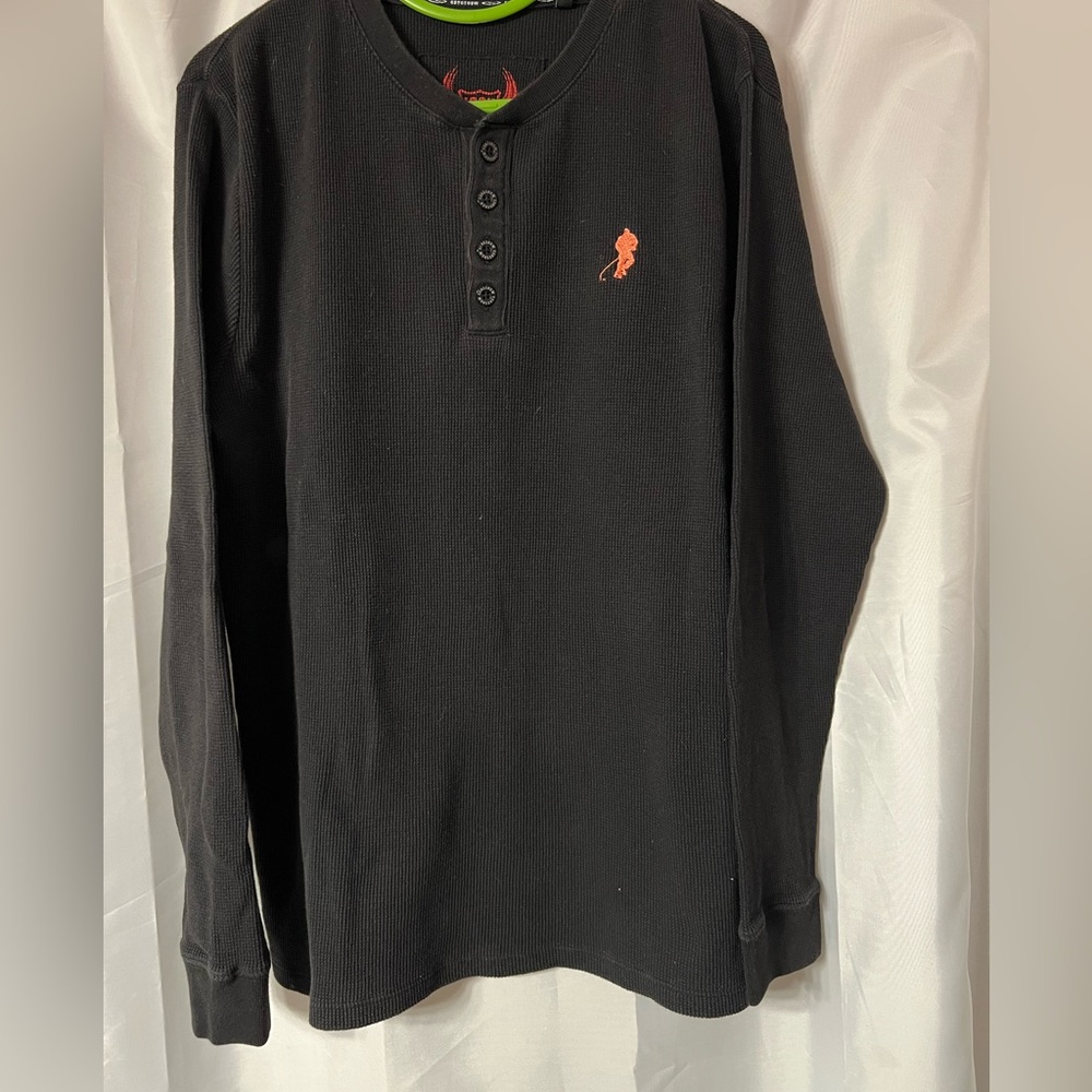 Gongshow thermal long sleeve Henley men’s shirt. Size Large. EUC.